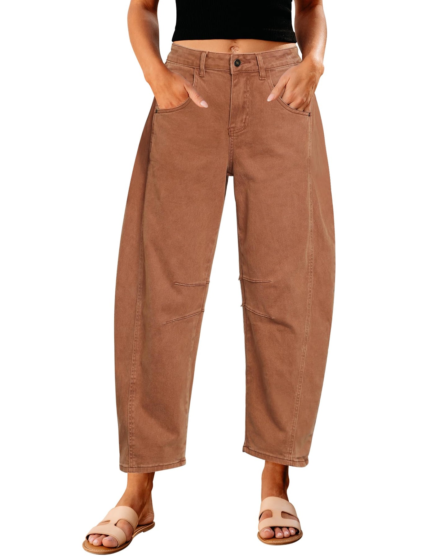 Barrel Jeans Relax Fit Stretch