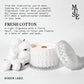 Hidden Label Wood Wick Decorative Candles