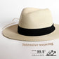 Wide Brim Straw Panama Hat