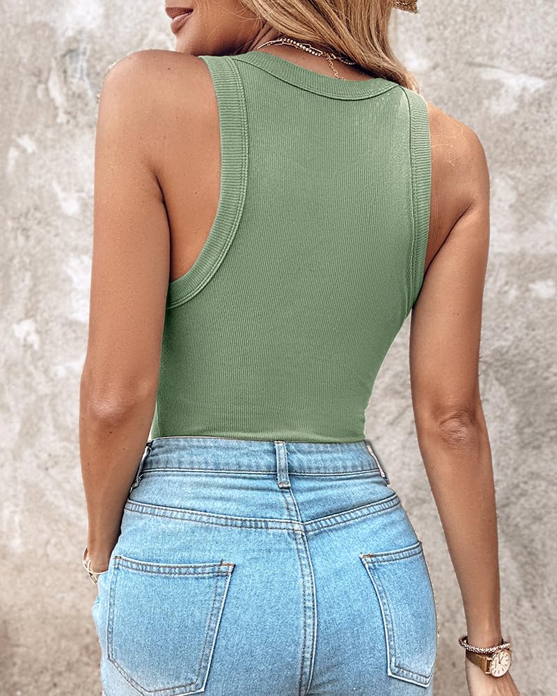 Women Built-in Bra Tank Tops
