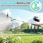 Battery Powered Garden Sprayer 1.3 Gallon, 3-Level Adjustable Electric Backpack Sprayer, Weed Yard Lawn Sprayer with 3 Mist Nozzles & Retractable Wand
