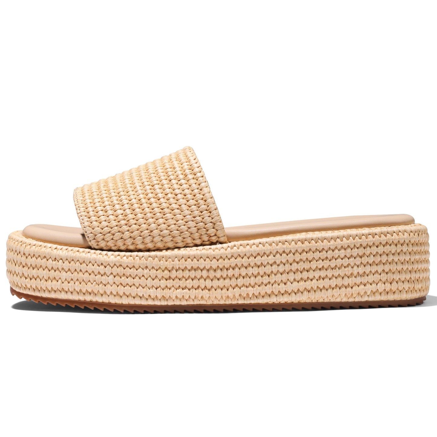 Raffia Platform Sandals