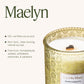 LA JOLIE MUSE Glass Jar Candle