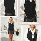 Casual V-Neck Button-Down Vest