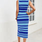 Summer Tank Top & Midi Skirt Set
