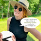 Wide Brim Straw Panama Hat