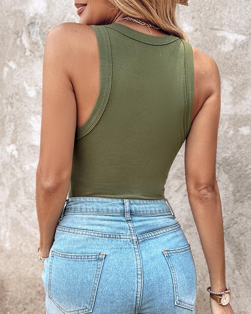 Women Built-in Bra Tank Tops