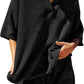 V Neck Sweater Lounge Set