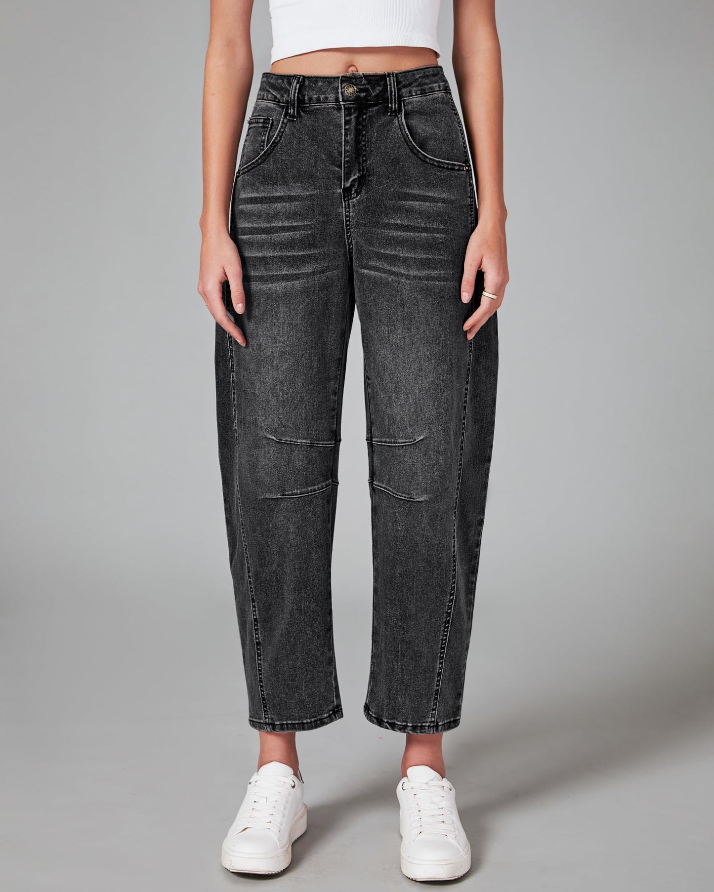 Barrel Jeans Relax Fit Stretch