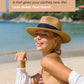 Wide Brim Straw Panama Hat
