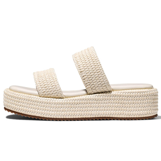 Raffia Platform Sandals