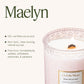 LA JOLIE MUSE Glass Jar Candle