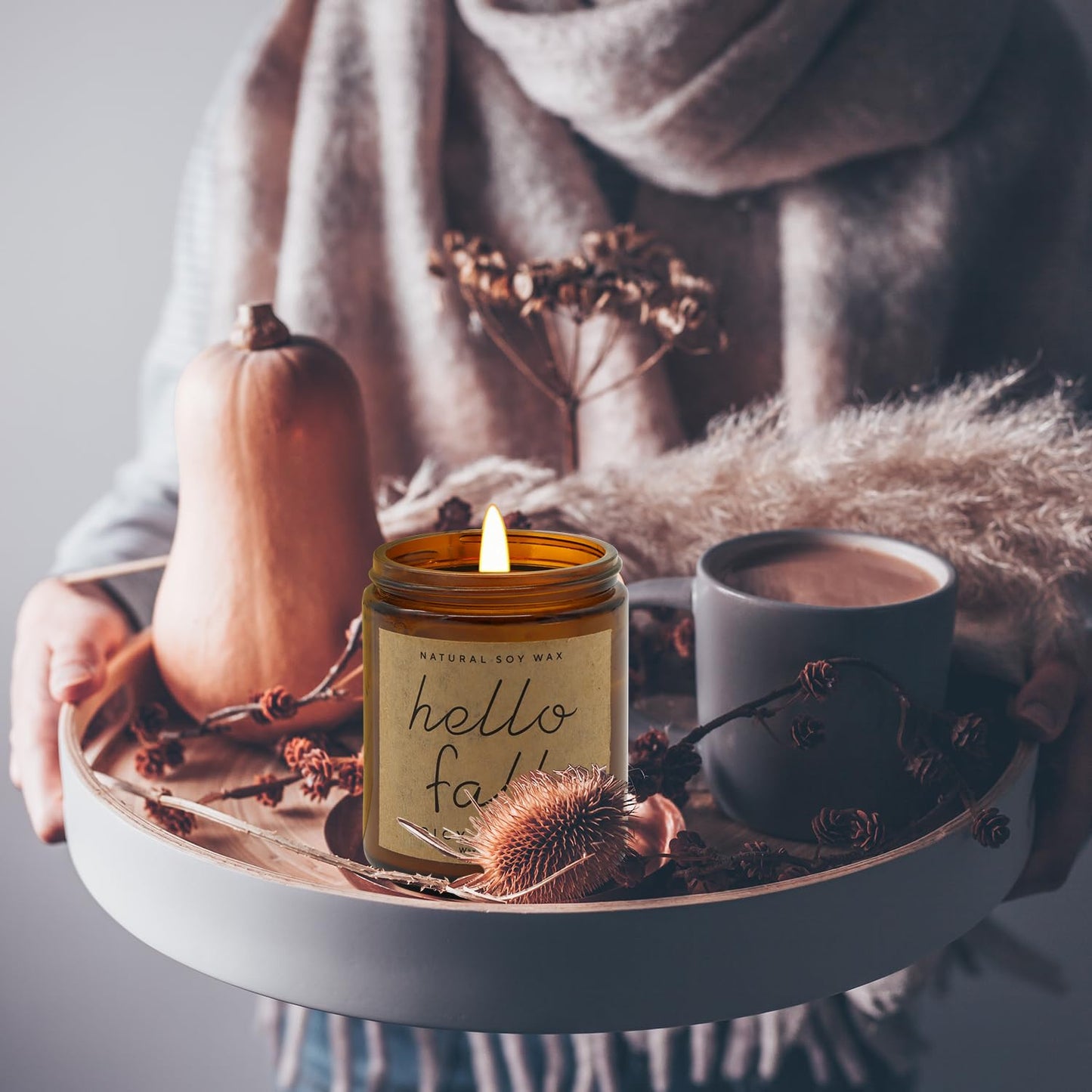Happy Birthday Candle | Natural Soy Wax Vanilla Scented Candles