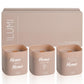 Scented Soy Candles Gift Set | Nature's Bloom Collection | 3 Scented Candles