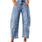 Barrel Jeans Relax Fit Stretch