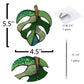 Stained Glass Window Hanging for Plant Lovers, Great Mothers Day Gift Handmade Green Plants Artificial,Suncatcher Plant Gifts for Women,Grandma,Mother's Day,Christmas