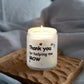 Happy Birthday Candle | Natural Soy Wax Vanilla Scented Candles