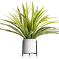Artificial Spider Plant in Plant Stand