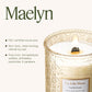 LA JOLIE MUSE Glass Jar Candle
