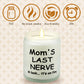 Happy Birthday Candle | Natural Soy Wax Vanilla Scented Candles