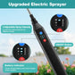 Battery Powered Garden Sprayer 1.3 Gallon, 3-Level Adjustable Electric Backpack Sprayer, Weed Yard Lawn Sprayer with 3 Mist Nozzles & Retractable Wand