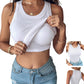 Women Built-in Bra Tank Tops
