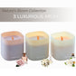 Scented Soy Candles Gift Set | Nature's Bloom Collection | 3 Scented Candles
