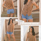 Casual V-Neck Button-Down Vest