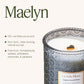LA JOLIE MUSE Glass Jar Candle