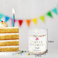 Happy Birthday Candle | Natural Soy Wax Vanilla Scented Candles