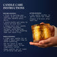 Hidden Label Wood Wick Decorative Candles