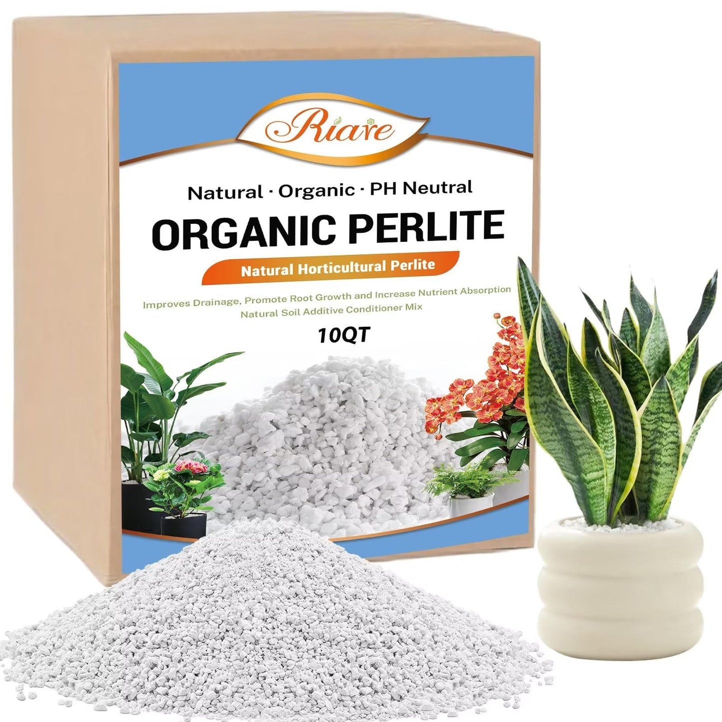 Organic Perlite | Horticultural Natural Chunky