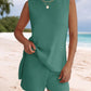 Summer Sleeveless Sweater Lounge Sets