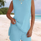 Summer Sleeveless Sweater Lounge Sets