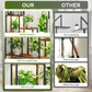 8-Tier Plant Stand with Grow Lights