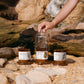 Glass Cloche Natural Soy Aromatherapy Candle