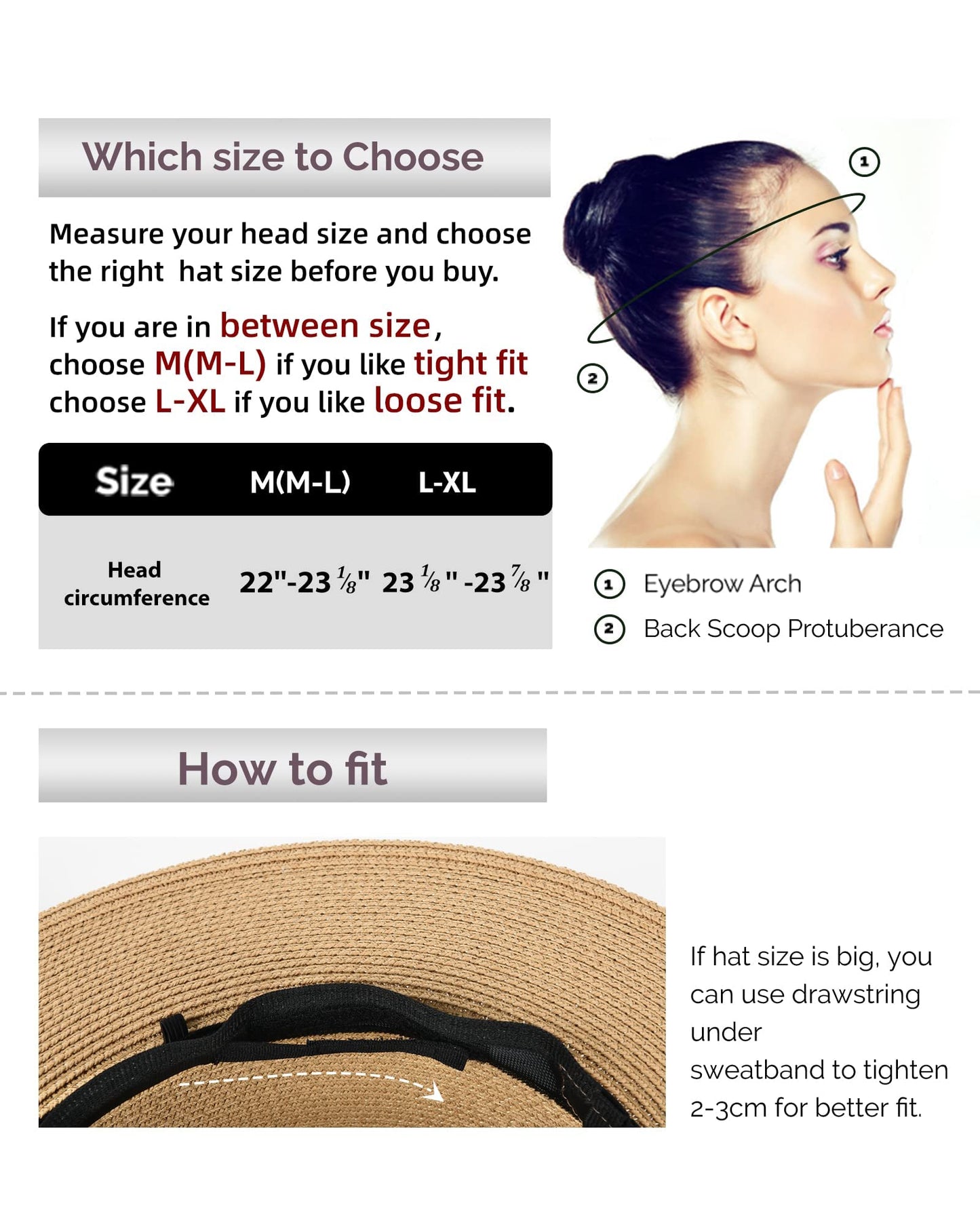 Wide Brim Straw Panama Hat