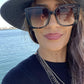 Wide Brim Straw Panama Hat