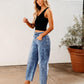 Barrel Jeans Relax Fit Stretch