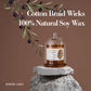 Glass Cloche Natural Soy Aromatherapy Candle