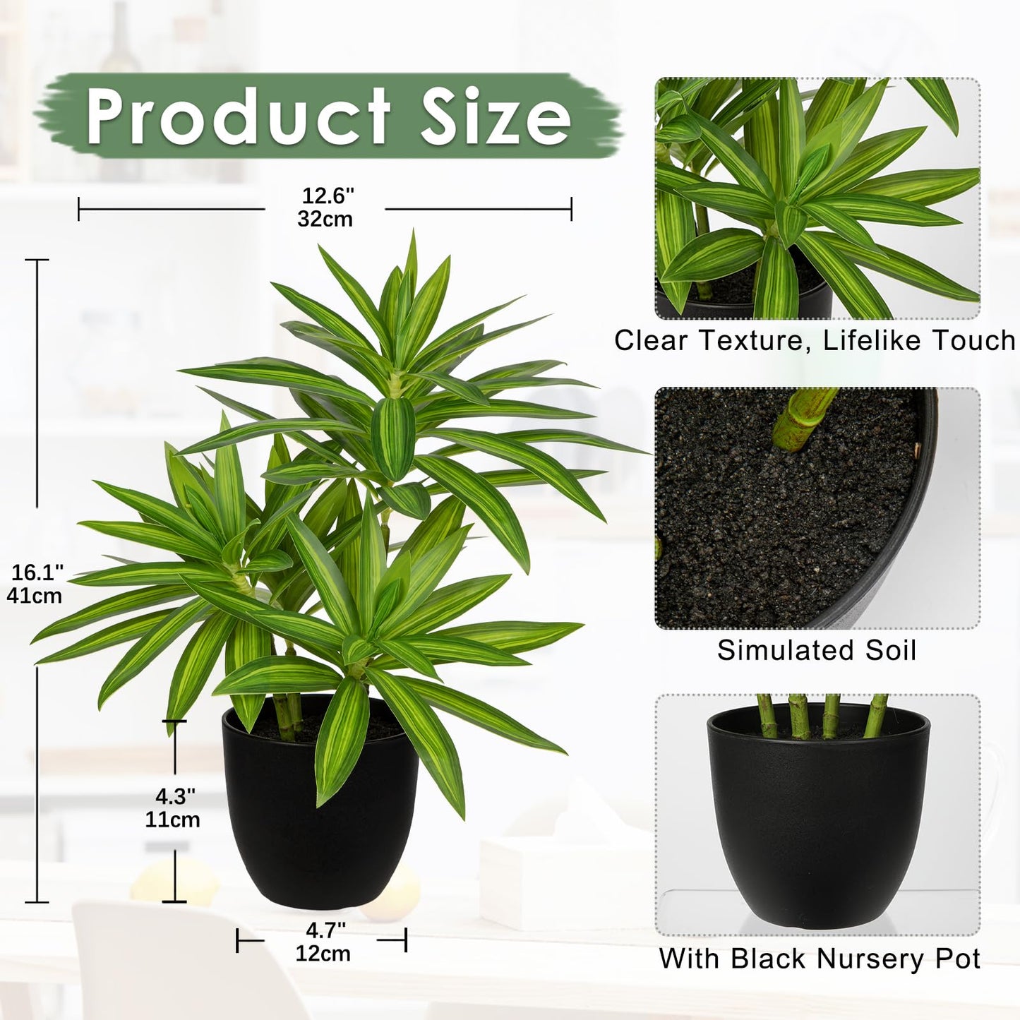 Dracaena Artificial Houseplant