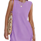 Summer Sleeveless Sweater Lounge Sets