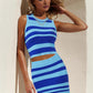 Summer Tank Top & Midi Skirt Set