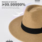 Wide Brim Straw Panama Hat