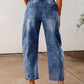 Barrel Jeans Relax Fit Stretch
