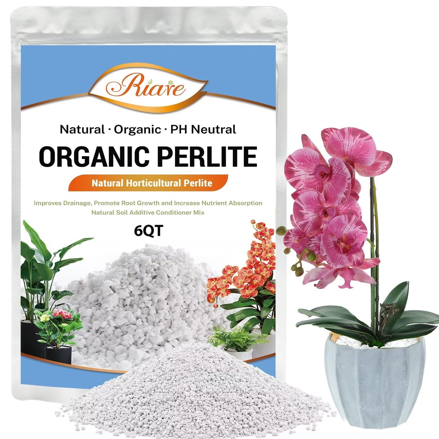 Organic Perlite | Horticultural Natural Chunky