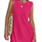 Summer Sleeveless Sweater Lounge Sets