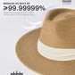 Wide Brim Straw Panama Hat