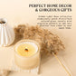 Hidden Label Wood Wick Decorative Candles