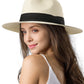Wide Brim Straw Panama Hat